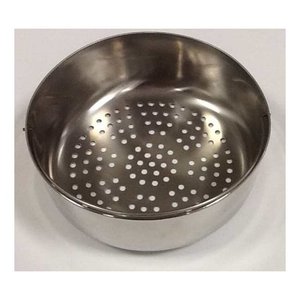 Stainless steel <b>steamer</b> basket (22cm) for 5 lt pot Polished chrome 010920260405 - Product Image 2