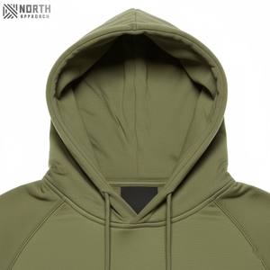 Sweat-shirts à capuche avec poche respirants et à séchage rapide pour l'hiver, 350 g/m², 450 g/m², 480 g/m², 500 g/m², personnalisables, écologiques, unis, en polaire - Product Image 2