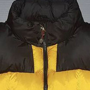 Wholesale High Quality Men Bubble Puffer Jacket Hooded Wool/Polyester Customized Logo Front Position Winter OEM Service Custom - Product Image 3