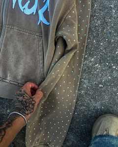 Traje de sudor para hombre más vendido de calidad superior Color sólido Hombres cómodos Trajes de sudor para la venta - Product Image 2