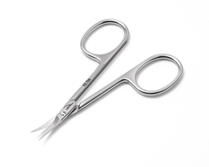 Ciseaux de manucure KD-704 professionnels Nghia pointe de lame incurvée en acier inoxydable dissolvant de cuticules sains conception du Vietnam - Product Image 1