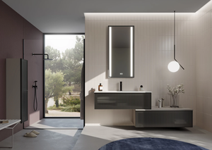 Mueble de baño urbano de calidad superior con estantes y fregadero de cerámica de Turkiye - Product Image 3