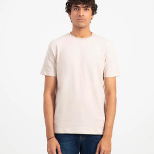 T-shirt pour hommes T-shirts imprimés sur mesure avec logo 100% coton T-shirts en microfibre de soie décontractés - Product Image 4