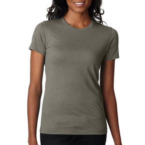 Camiseta Softstyle para mujer, camiseta DryBlend, estilo ajustado, manga corta, cuello redondo, Bella Canvas, ropa personalizada, camiseta de Jersey fino - Product Image 1