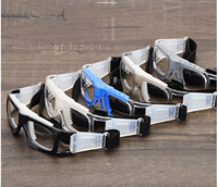 Lunettes de sport anti-buée résistantes aux chocs et aux chutes pour le basketball, le football, le volleyball, le rugby, le baseball, le tennis et le cyclisme en extérieur
