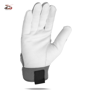 High Quality <b>Light</b> Weight Leather <b>Batting</b> Gloves Pakistan Wholesale Price Custom Logo Catcher Position Baseball Sports - Product Image 3