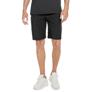 Pantalones cortos Cargo negros de moda para hombres transpirables al aire libre estilo callejero ropa para correr verano Pantalones cortos Cargo negros - Product Image 4
