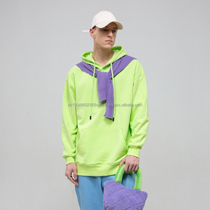 เสื้อฮู้ดแบบสวมหัวสำหรับผู้ชายขนาดใหญ่เสื้อมีฮู้ดพิมพ์โลโก้แบบกำหนดเองโลโก้แบบกำหนดเอง - Product Image 2