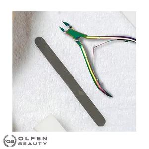 Herramienta de belleza profesional OEM de alta calidad Olfen Beauty, pinzas para uñas de acero inoxidable personalizadas para dedos/dedos de los pies para la venta al por mayor - Product Image 3