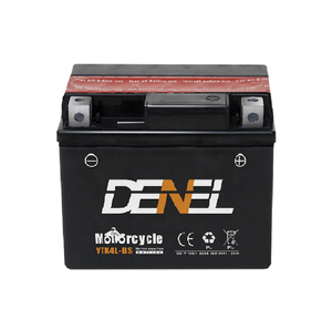 عرض ترويجي: بطارية حمض الرصاص الجديدة عالية الجودة 12 فولت DENEL YTX4L-BS GTX6.5 BS للدراجات النارية - Product Image 3