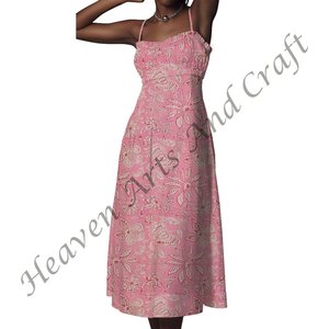 ชุดเดรสสายสปาเก็ตตี้สำหรับผู้หญิงสไตล์ชายหาดใหม่ชุดเดรสผ้าฝ้ายทอสไตล์เซ็กซี่ลำลองสำหรับฤดูร้อน - Product Image 2