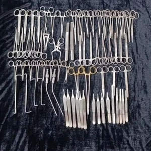 Kit de Instrumentos Quirúrgicos para Cirugía Plástica Manual, Conjunto de Cirugía Cosmética y Reconstructiva Clase II de Alta Calidad, Aprobado por La CE, 72 Unidades - Product Image 4