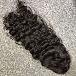 2024 Top vente os droit vierge brut vietnamien cheveux Bundle une trame de donneur avec Base de dentelle suisse femmes courtes HD dentelle perruques - Product Image 1