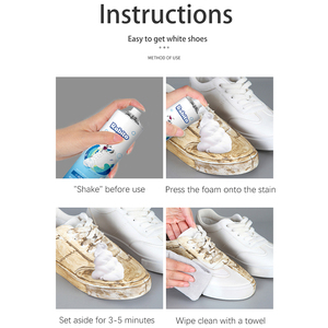 <span class=keywords><strong>Limpiador</strong></span> de <span class=keywords><strong>zapatillas</strong></span> de alta gama, espray con espuma, <span class=keywords><strong>limpiador</strong></span> de Zapatos blanco - Product Image 5