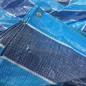 BWB Korean Technology Stripe Pe Tarpaulin 100 Gsm Rolls Readymade Sheets Custom Cutting Service for Singapore & Malaysia Export - Product Image 2