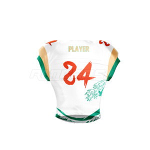 เสื้อเจอร์ซีย์ฟุตบอลอเมริกันน้ำหนักเบาออกแบบโลโก้ของคุณเอง - Product Image 3