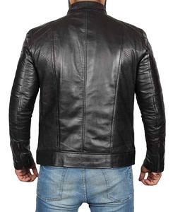 Chaqueta de Moda Urbana para Hombre de Cuero Genuino de Alta Calidad, Nueva Llegada 2026, Transpirable, Ecológica, MOQ Bajo, Ashiba Sports - Product Image 5