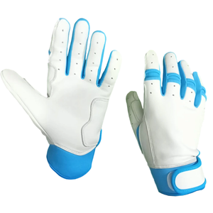 Los mejores guantes de béisbol Nuevos guantes de bateo hechos de cuero Guantes de béisbol transpirables con logotipo personalizado - Product Image 5