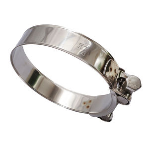 Alta qualità 4.5 pollici 316ss in acciaio inox singolo bullone pesante morsetto tubo flessibile - Product Image 2