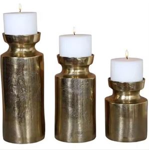 เชิงเทียนหรือเชิงเทียนโลหะสำหรับตกแต่งบ้านและงานแต่งงานดีไซน์ใหม่ - Product Image 1