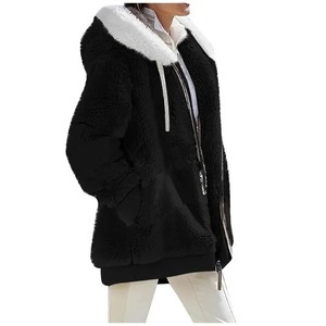Chaquetas de Forro Polar Tejidas para Mujer, Otoño/Invierno, Cierre Completo, Logotipo Personalizado, Transpirables, Resistentes al Viento, Ropa Deportiva para Exteriores, Talla XL, Estampadas - Product Image 2