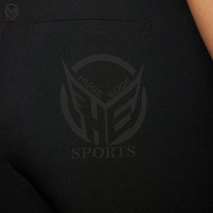 Pantalons évasés Design populaire Taille haute Jambes larges Poches personnalisées Vêtements de mode Pantalons évasés pour femmes - Product Image 5