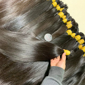 2025 Venta caliente de calidad superior 100% extensiones de cabello humano virgen completo cutícula lista niñas venta al por mayor para cabello de bebé - Product Image 1