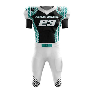 Uniforme de entrenamiento de fútbol americano de poliéster 100% transpirable corto sublimación impreso verano tamaño 5XL para deportes - Product Image 2