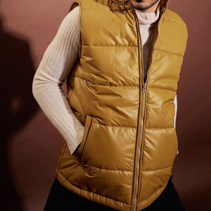 Gilet matelassé sans manches coupe-vent chaud pour homme, haute qualité, respirant, écologique et épais – Vente en gros - Product Image 1
