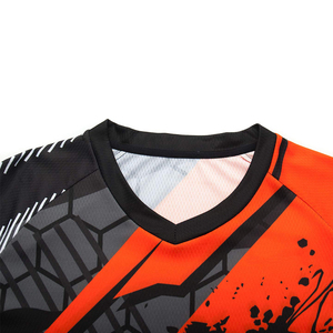 Venta caliente transpirable de secado rápido para hombres Jersey de ciclismo en diferentes colores diseño al por mayor manga larga invierno MTB Jersey - Product Image 3