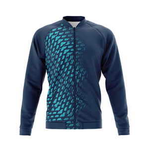 Veste zippée intégrale en coton premium |   Chaud, respirant, séchage rapide |   Tailles Hommes Femmes Jeunes |   Veste d'entraînement de performance - Product Image 1