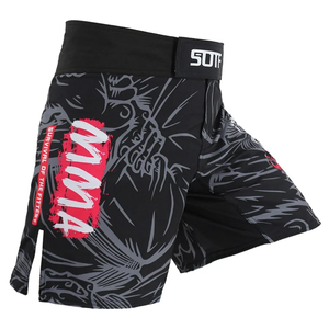 Pantalones Cortos de Boxeo para Hombre, MMA, Jiu-Jitsu, Grappling, Kickboxing, Muay Thai, Sanda, Baratos - Product Image 3