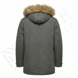 Veste d'hiver pour homme, nouvelle mode, parka en duvet imperméable personnalisée, qualité chaude, réversible, grande taille, vente en gros, thermique épaisse - Product Image 2