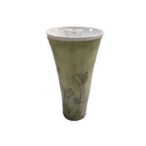 Lavabo sur pied en céramique artistique pour salle de bain, idéal pour villa, appartement et complexe hôtelier - Product Image 6