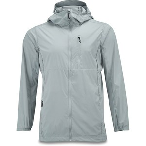 Veste coupe-vent en toile enduite personnalisée pour le sport, unisexe, imperméable, à capuche, confortable, respirante, pour la randonnée en plein air, grande taille - Product Image 2