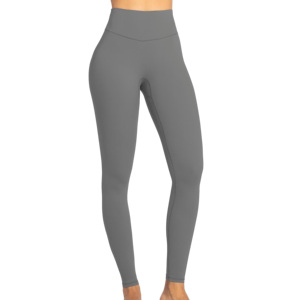 Wholesale High Quality Soft Breathable Quick Dry Gym Workout Tight Tummy <b>Control</b> Women High Waist <b>Leggings</b> Spandex/Polyester - Product Image 4