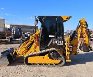 Chargeuse-pelleteuse sur chenilles d'occasion de haute qualité JCB 1CXT 6 tonnes 50 CV Moteur Deutz Chargeuse frontale Équipement de manutention - Product Image 1