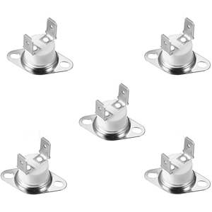 5 Pack Electric <b>Thermostat</b> Switch 160C 250V 10A Temperature <b>Control</b> - Product Image 1