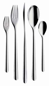 Juego de cubiertos de diseño elegante, cuchara, tenedor, cuchillo, juego de cubiertos, cubiertos pulidos con espejo de acero inoxidable de Calidad exclusiva - Product Image 2