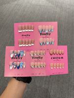 Faux Ongles Press-On Faits Main en Gros, Motif Floral 3D, French Manucure, Dégradé Nude, Imprimé Tigre, Longs Amande, Réutilisables, Personnalisables – Fournisseur