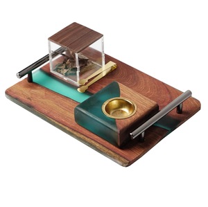 Quemador de incienso de madera hueco creativo estilo árabe Collins diseñado a medida para velas y accesorios de fragancia - Product Image 6