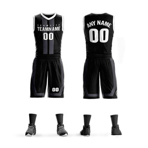 Conjunto de uniforme de equipo de baloncesto de talla grande transpirable personalizado, camiseta sin mangas estampada de alta calidad, diseño en color azul - Product Image 3