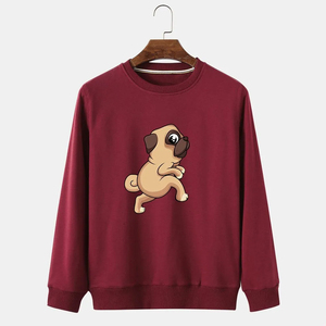 Diseñe su propio logotipo Hombres Sudaderas Venta al por mayor Multi colores Primavera Invierno O Cuello Impreso Transpirable Poliéster/Algodón Secado rápido - Product Image 1