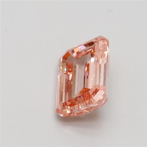Diamantes Sueltos de Corte Cojín y Asscher, Color Rosa Intenso Esmeralda, Creados en Laboratorio, Categoría de Diamantes de Forma Fantasía - Product Image 2