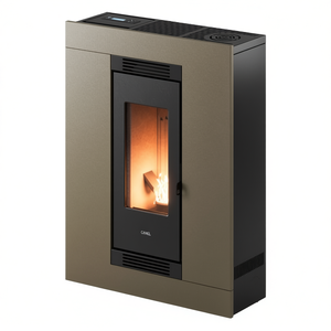 Estufa de Pellets LUCE PLUS 9 Light Bronze de 5 Estrellas, 8.5kW, Clase A+, Modelo 7023041 - Product Image 2