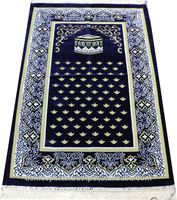 Nouvelle prière tapis musulman en gros en vrac couleur unie teint épais haute qualité tapis de prière islamique jaenamaz tapis conceptions personnalisées