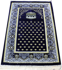 Nouvelle prière tapis musulman en gros en vrac couleur unie teint épais haute qualité tapis de prière islamique jaenamaz tapis conceptions personnalisées - Product Image 4