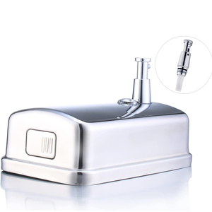 Moderno único <span class=keywords><strong>dispensador</strong></span> <span class=keywords><strong>de</strong></span> jabón <span class=keywords><strong>de</strong></span> <span class=keywords><strong>acero</strong></span> inoxidable - Product Image 2