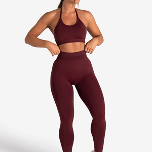 Diseñe su propio estilo de moda al por mayor de buen material OEM servicios precio caliente Sujetador deportivo para las mujeres - Product Image 2