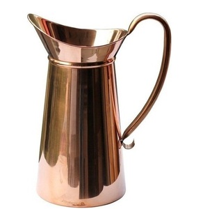 Venta caliente de cobre puro de primera calidad de agua y jugo jarra con mate pulido Drinkware botella artículos de utilidad - Product Image 1